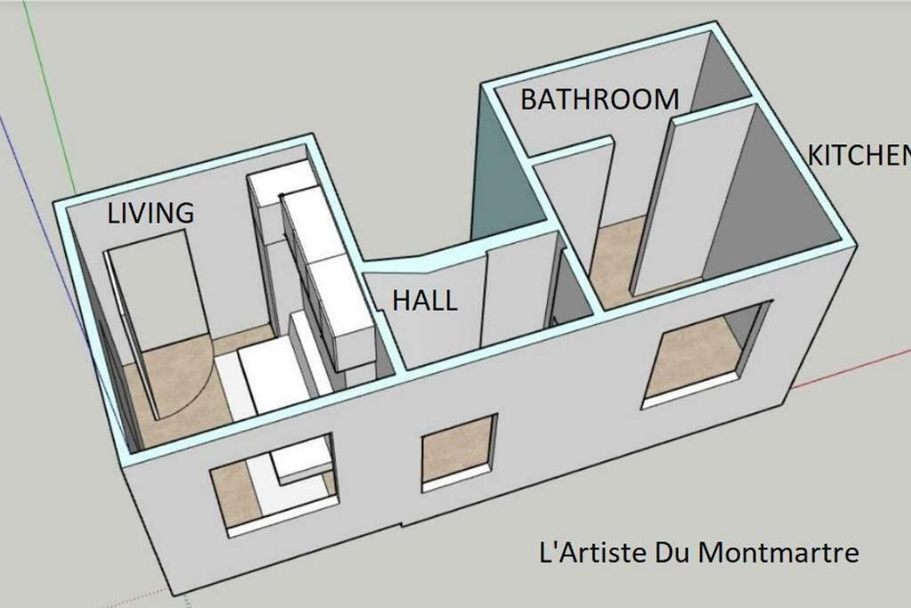 Artiste Du Montmartre * Parijs